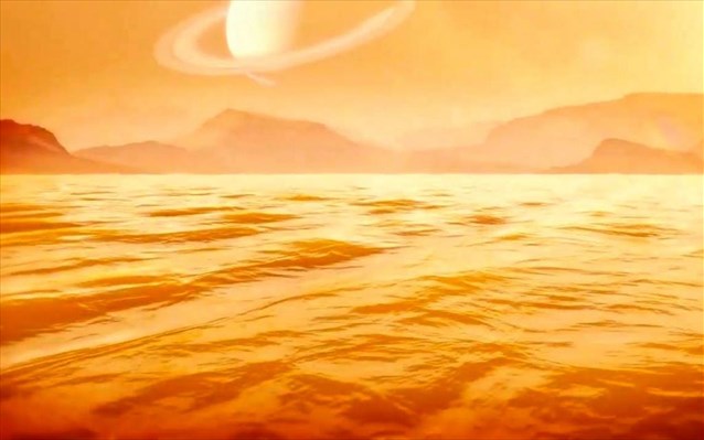 Αστρονόμοι υπολόγισαν το βάθος της μεγαλύτερης θάλασσας του Τιτάνα