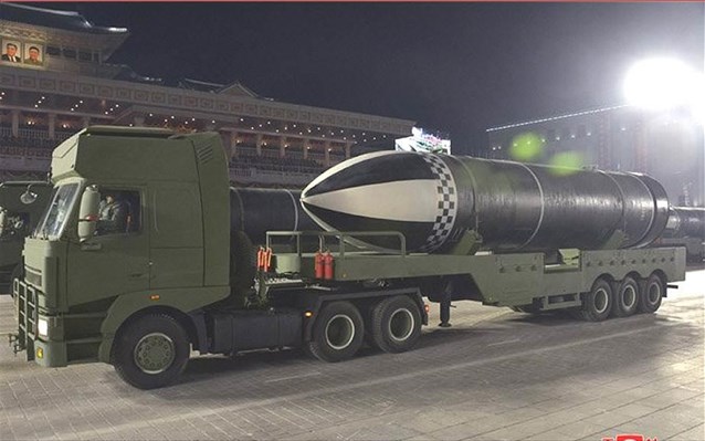 Νέος βαλλιστικός πύραυλος που εκτοξεύεται από υποβρύχια από τη Βόρεια Κορέα