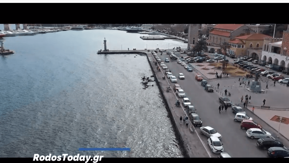 Μια εναέρια βόλτα με drone πάνω από την πόλη της Ρόδου [Βίντεο]