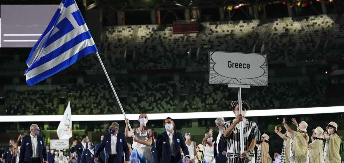 Ολυμπιακοί Αγώνες: Η στιγμή που η Ελλάδα ανοίγει πρώτη την παρέλαση στην τελετή έναρξης