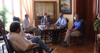Συνάντηση του Δημάρχου Σύρου-Ερμούπολης με τον Περιφερειάρχη Ν. Αιγαίου
