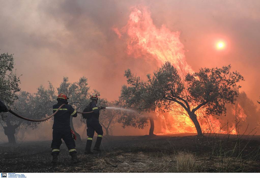 Πολύ υψηλός κίνδυνος πυρκαγιάς αύριο για 4 Περιφερειακές Ενότητες