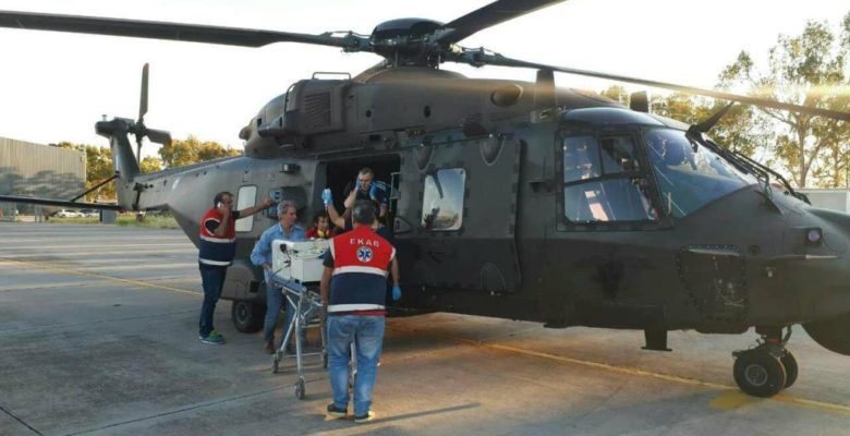 Μεταφορά 8 ασθενών από νησιά με πτητικά μέσα της Πολεμικής Αεροπορίας