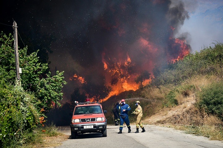 Φωτιά Ρόδος Συντονιστικό