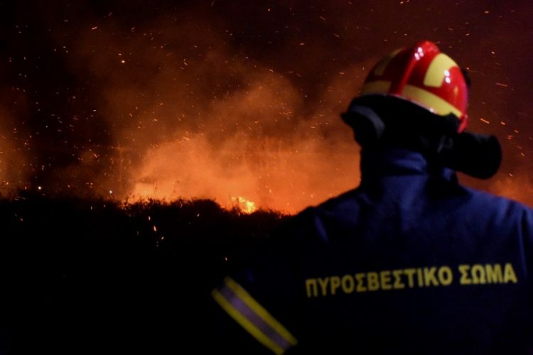 Φωτιά στη Ρόδο