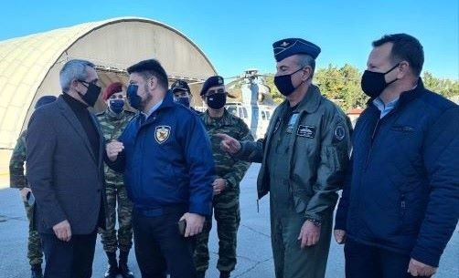 Διήμερη επίσκεψη Νίκου Χαρδαλιά στην Εθνοφυλακή σε Ρόδο και Καστελλόριζο