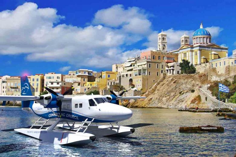 Hellenic Seaplanes: Ξεκινούν οι πρώτες πτήσεις στα υδατοδρόμια Τήνου, Πάτμου και Σίφνου