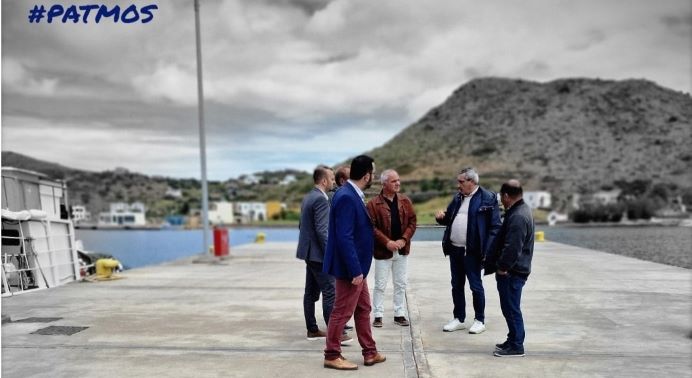 Γ.Χατζημάρκος: "Το έργο του Αλιευτικού Καταφυγίου Σκάλας Πάτμου, ολοκληρώθηκε"