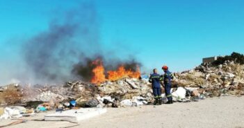 Κατασβέστηκε άμεσα η πυρκαγιά στην περιοχή «Στεγνά» Αρχαγγέλου