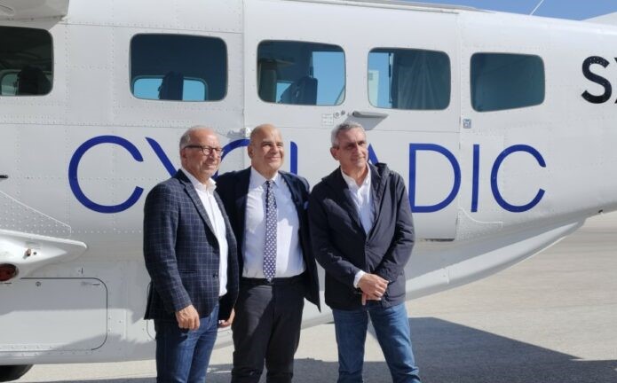 Πρώτη πτήση της Cycladic IFLY από Ρόδο προς Σύρο