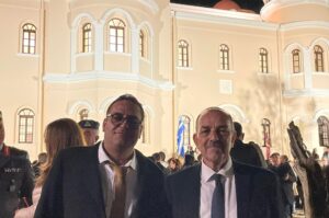 Επίσκεψη Φώτη Χατζηδιάκου υποψηφίου βουλευτή ΠΑΣΟΚ ΚΙΝΑΛ στο Καστελλόριζο