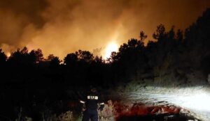 Φωτιά στη Ρόδο: Συνεχείς οι αναζωπυρώσεις στο μέτωπο από Απόλλωνα έως Λάερμα