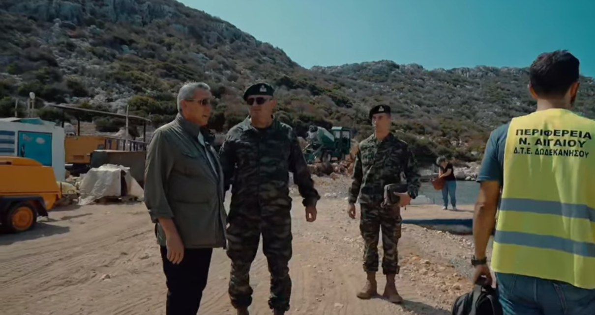 Από την Ρω ξεκίνησε την προεκλογική περιοδεία του ο Γιώργος Χατζημάρκος