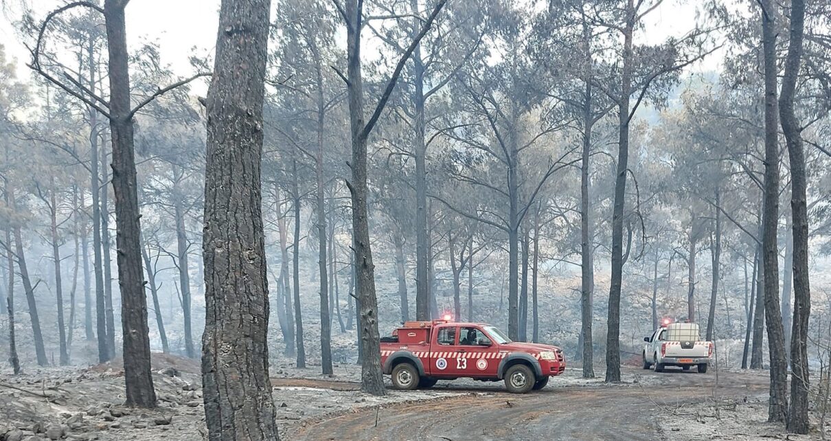 Άμεση κινητοποίηση για την πυρκαγιά στην περιοχή της Κυμισάλας