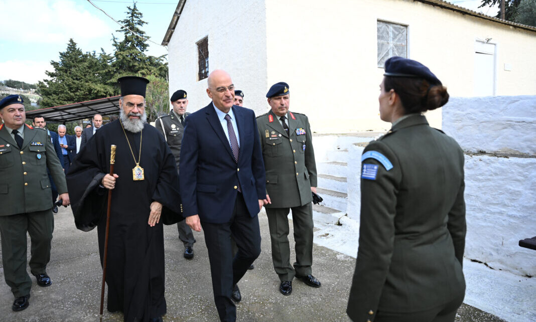 επίσκεψη ΥΕΘΑ Νίκου Δένδια στη Σύμη