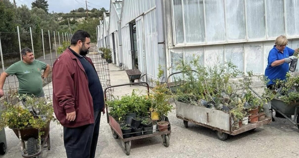 Σε τροχιά παραδόσεων το Φυτώριο της Περιφέρειας Νοτίου Αιγαίου